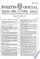 Boletín oficial del estado