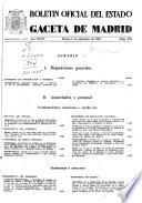 Boletín oficial del estado