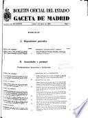 Boletín oficial del estado