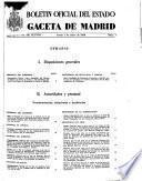 Boletín oficial del estado