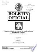 Boletín oficial