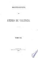 Boletín-revista del Ateneo de Valencia