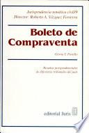 Boleto de compraventa