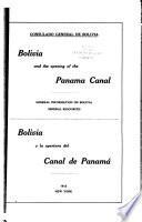 Bolivia Y la Apertura Del Canal de Panamá