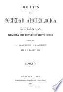 Bolletí de la Societat Arqueològica Lulliana