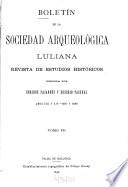Bolletí de la Societat Arqueològica Lulliana