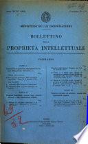Bollettino della proprieta intellettuale