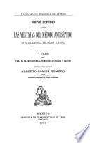 Breve estudio sobre las ventajas del método antiséptico en su aplicacion al embarazo y al parto