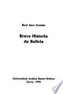 Breve historia de Bolivia