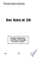 Breve historia del Café