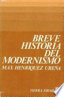 Breve historia del modernismo