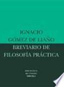 Breviario de filosofía práctica