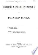 British Museum Catalogue of Printed Books: Cicero