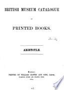 British Museum Catalogue of printed Books