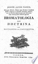 Bromatologia seu doctrina de esculentis et potulentis