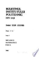 Buletinul Institutului Politehnic din Iași