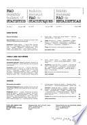 Bulletin Mensuel FAO de Statistiques