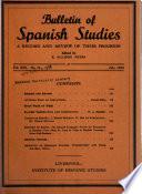 Bulletin of Spanish Studies