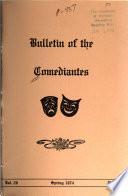 Bulletin of the Comediantes