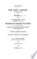 Bulletin of the Free Library of Philadelphia