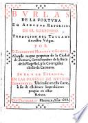 Burlas de la Fortuna en afectos retoricos ... Traducion [from the “Scherzi geniali”] ... por D. E. de Miranda y Gamboa, etc