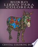 Burro Libro Para Colorear