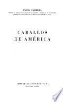 Libro Caballos de America