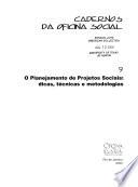 Cadernos da Oficina Social