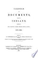 Calendar of Documents, Relating to Ireland