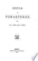 Calendario manual y guía de forasteros en Madrid