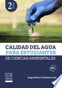 Calidad del agua para estudiantes de ciencias ambientales