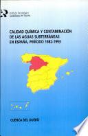 Calidad Quimica y Contaminacion Delas Aguas Subterraneas en España, P