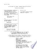 California. Court of Appeal (2nd Appellate District). Records and Briefs