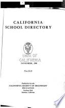 California School Directory
