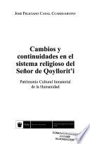 Cambios y continuidades en el sistema religioso del Señor de Qoyllorit'i