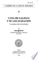 Cana de Galilea y su localizacion