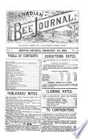 Canadian Horticulturist and Beekeeper