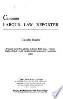 Canadian Labour Law Reporter