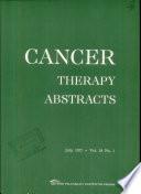 Cancer Chemotherapy Abstracts