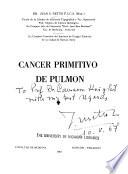 Cáncer primitivo de pulmón