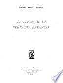 Canción de la perfecta estancia