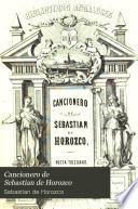 Cancionero de Sebastian de Horozco