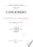 Cancionero ...
