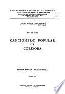 Cancionero popular de Córdoba