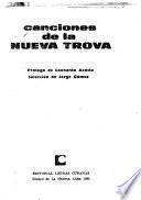Canciones de la nueva trova