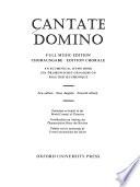Cantate Domino