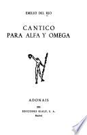 Cántico para alfa y omega