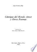 Cántigas del hondo amor y otros poemas
