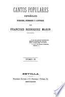 Cantos populares españoles, recogidos por F. Rodriguez Marin