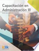 Capacitación en administración III